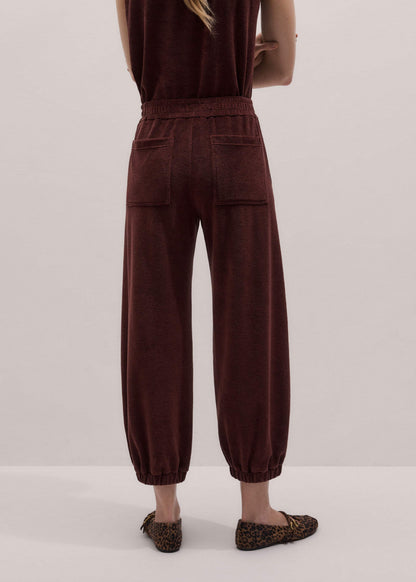 ME+EM Cinnamon Brown Relaxed Sweatpant