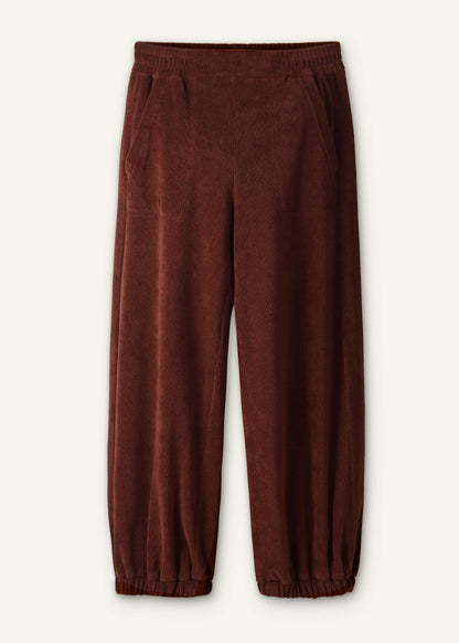 ME+EM Cinnamon Brown Relaxed Sweatpant