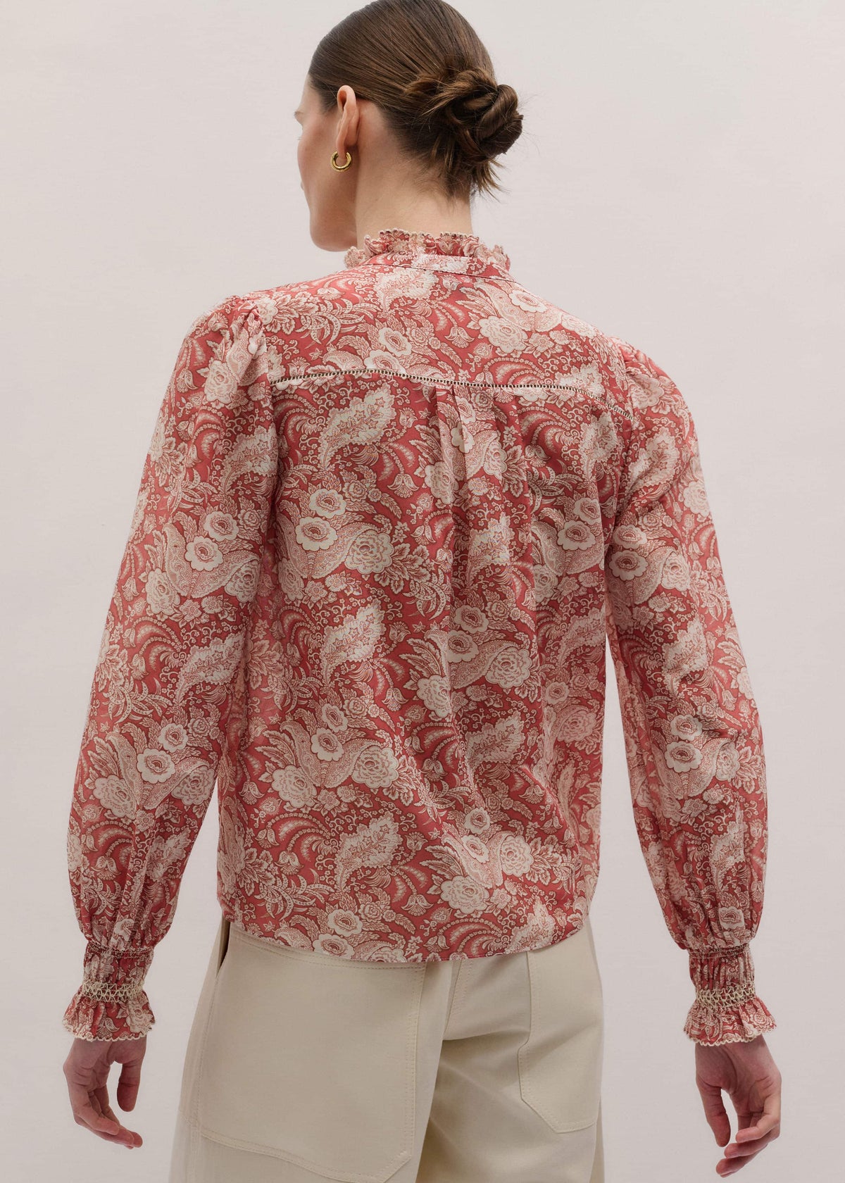 ME+EM Pink Relaxed Blouse