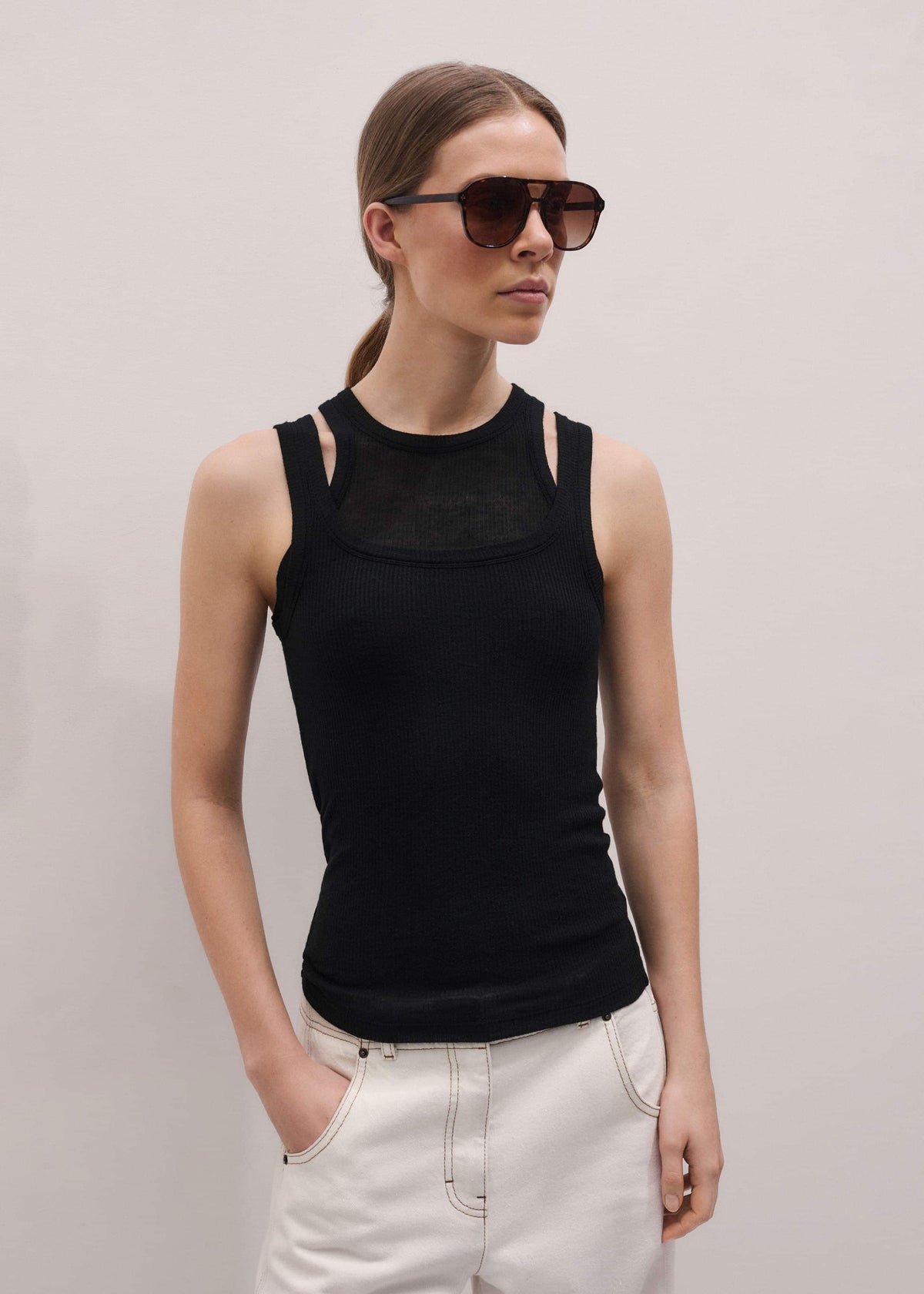 ME+EM Black 2-in-1 Vest