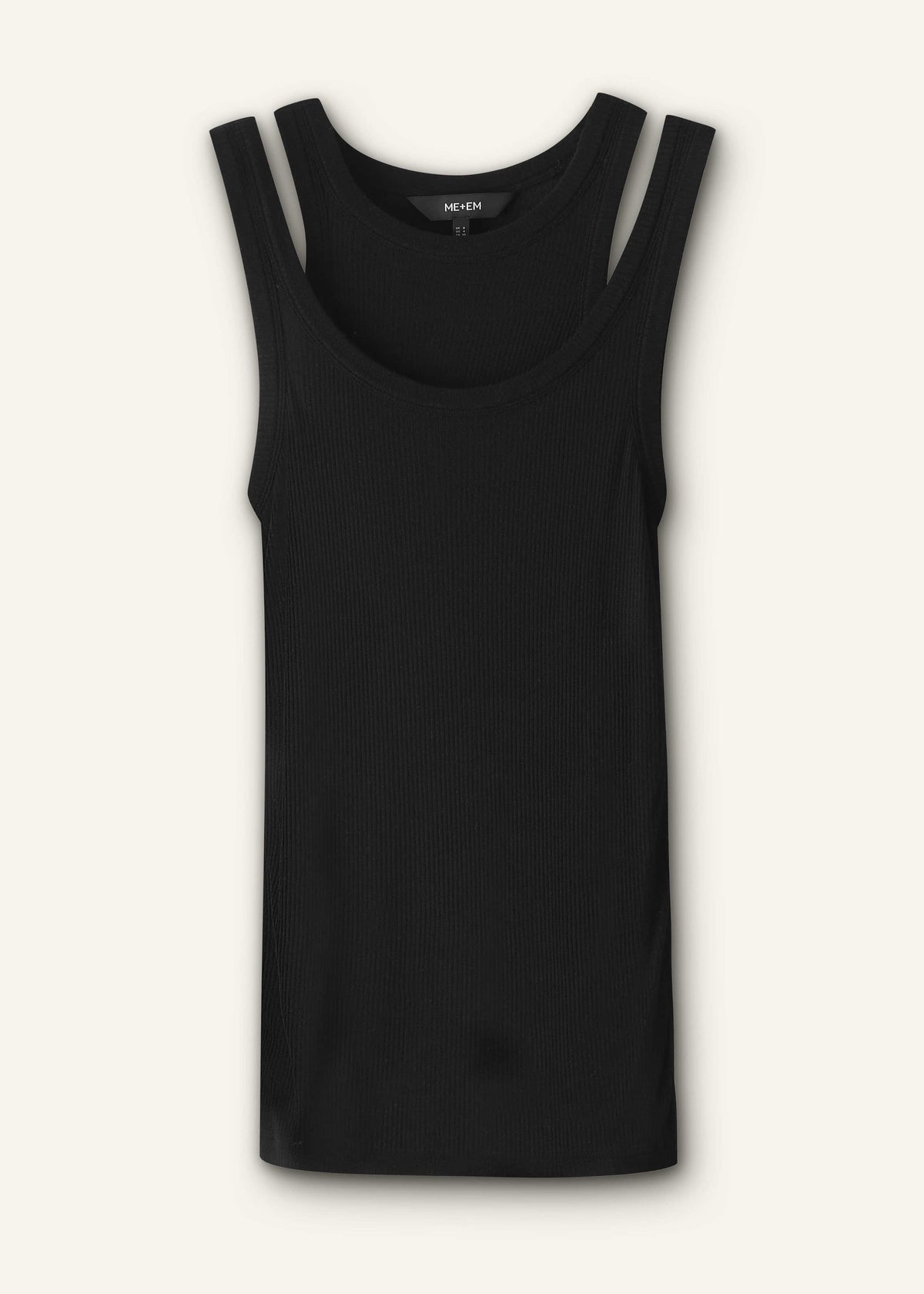 ME+EM Black 2-in-1 Vest