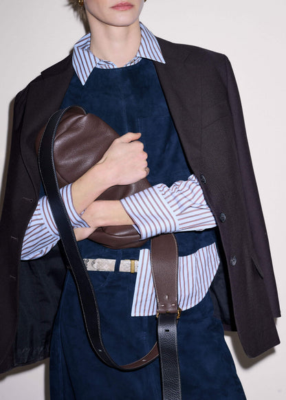 ME+EM Blue Stripe Relaxed Forever Shirt