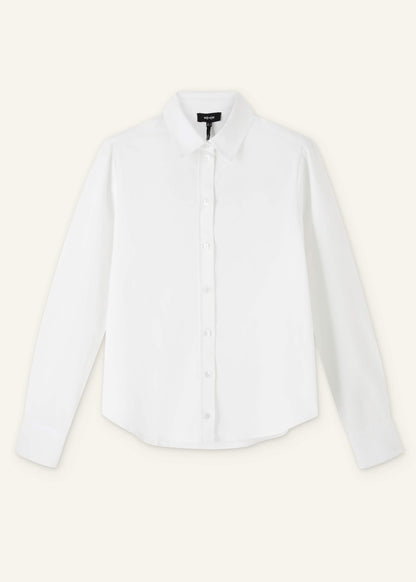 ME+EM White Travel Layering Shirt