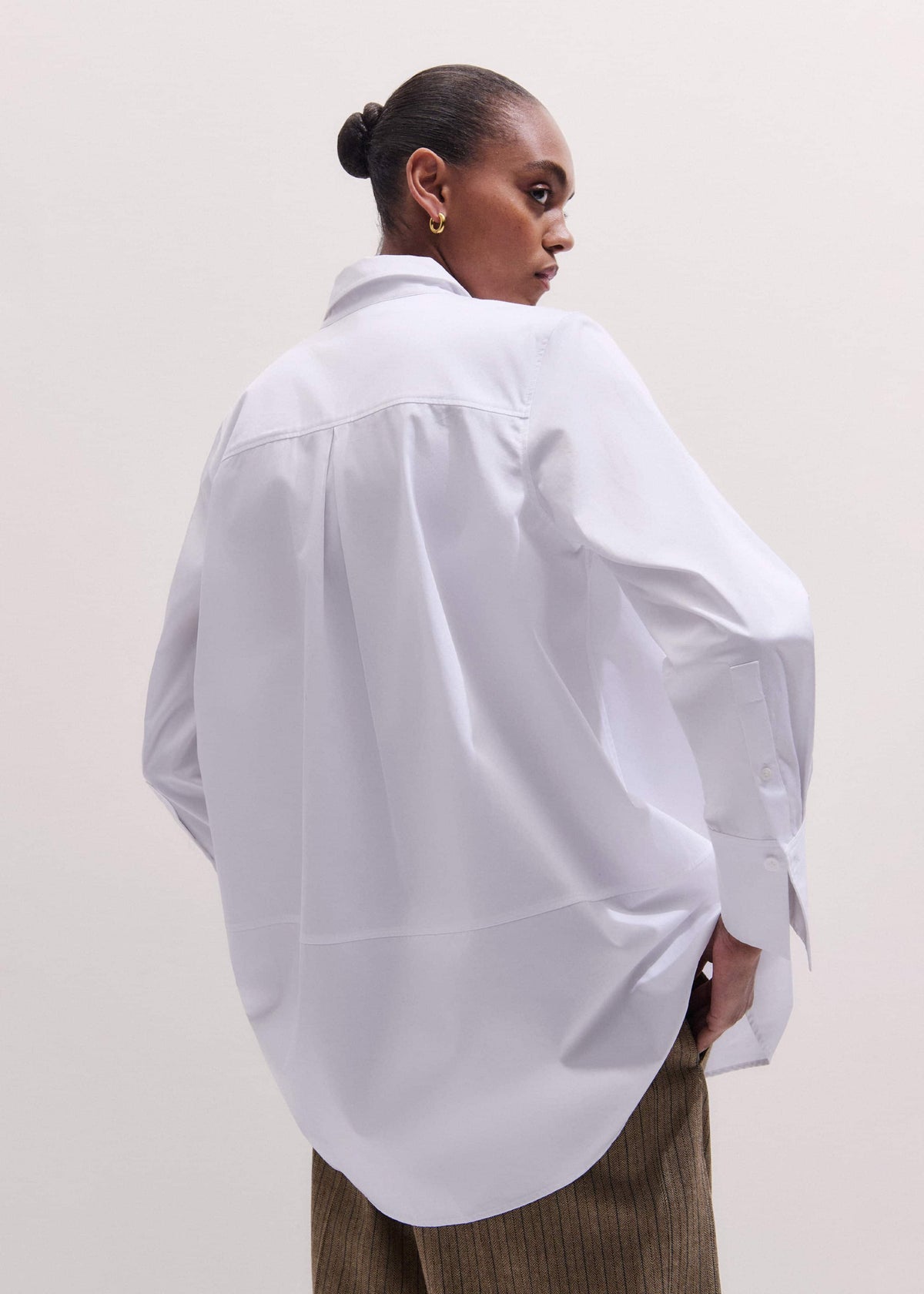 ME+EM White Clever Oversized Shirt