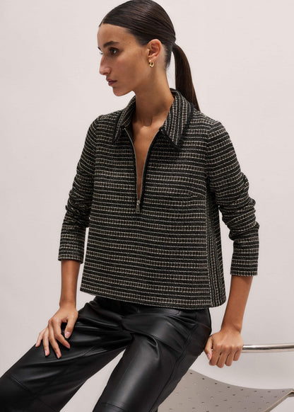ME+EM Black AM-PM Swing Top