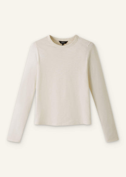 ME+EM Cream Warm Touch Top