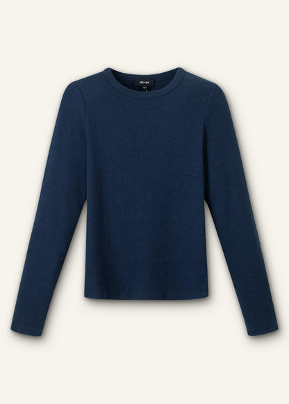 ME+EM Navy Perfect Basic Top
