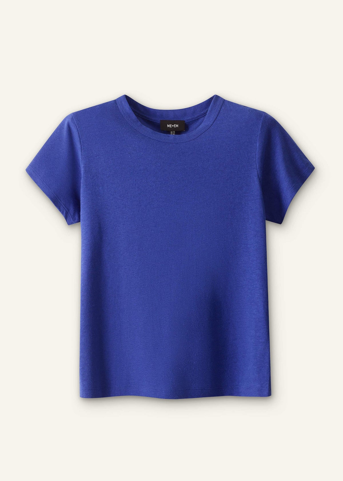 ME+EM Blue Soft Washed Tee