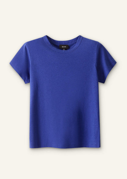 ME+EM Blue Soft Washed Tee