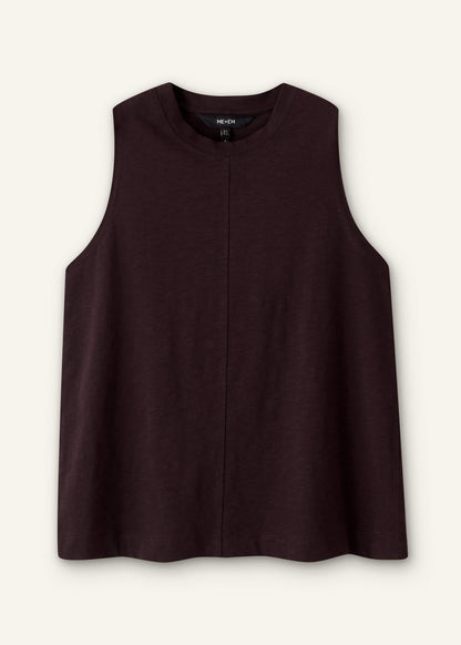 ME+EM Brown Racerback Swing Top
