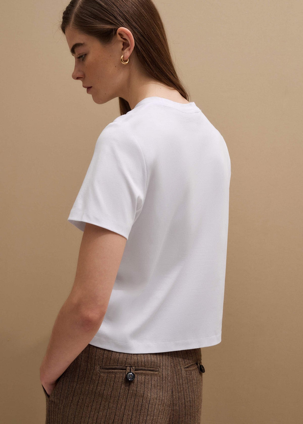 ME+EM White Under Suit Tailoring Tee