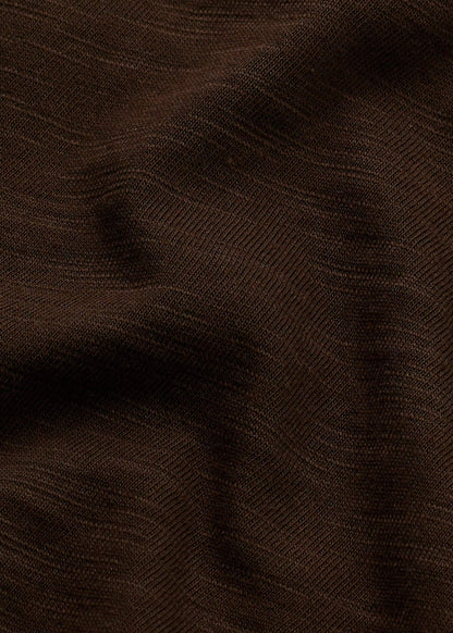 ME+EM Brown Warm Touch Tee