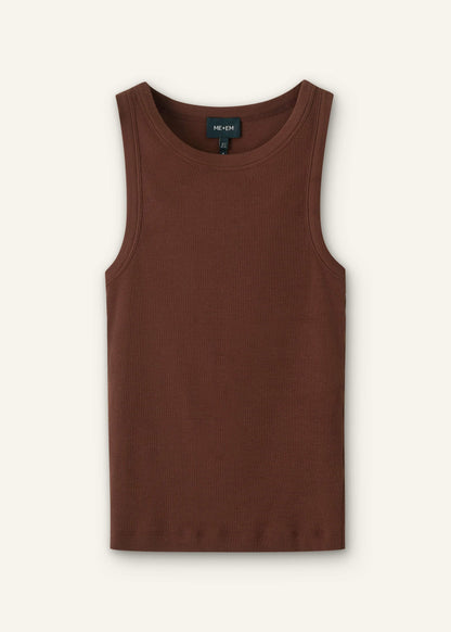 ME+EM Cinnamon Perfect Basic Vest