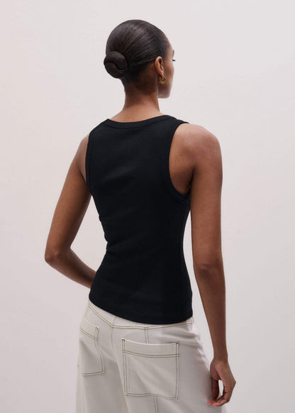 ME+EM Black Ultimate V-Neck Vest