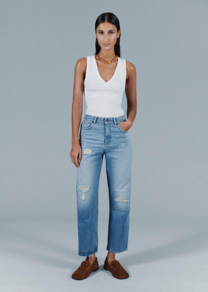 ME+EM White Ultimate V-Neck Vest
