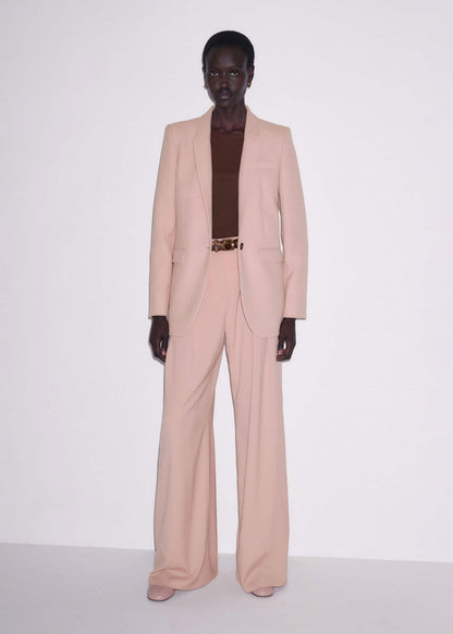 ME+EM Pink Sharp Shoulder Blazer