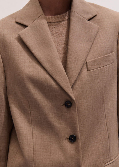 ME+EM Brown Icon Oversized Blazer