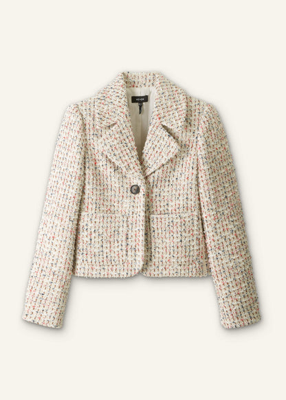 ME+EM Cream Heritage Crop Jacket