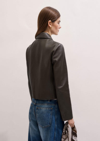 ME+EM Brown Patch Pocket Jacket