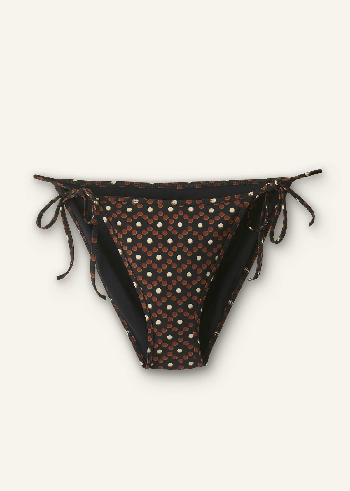 ME+EM Cinnamon Brown Side Tie Bikini Bottom