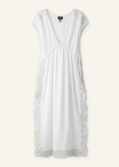 ME+EM White Maxi Beach Dress