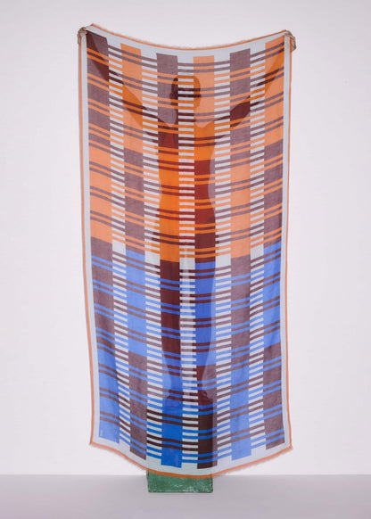 ME+EM Orange Stripe Sarong