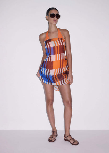 ME+EM Orange Stripe Sarong