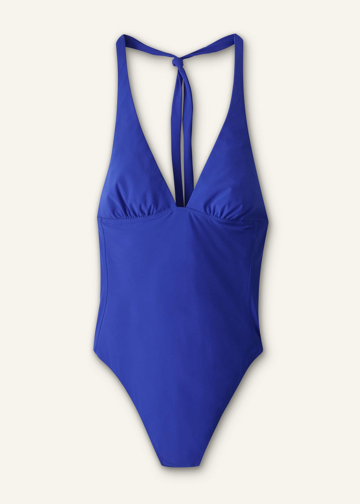 ME+EM Blue Adjustable Halterneck Swimsuit