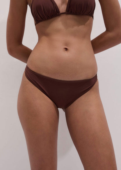 ME+EM Cinnamon Brown Bikini Bottom