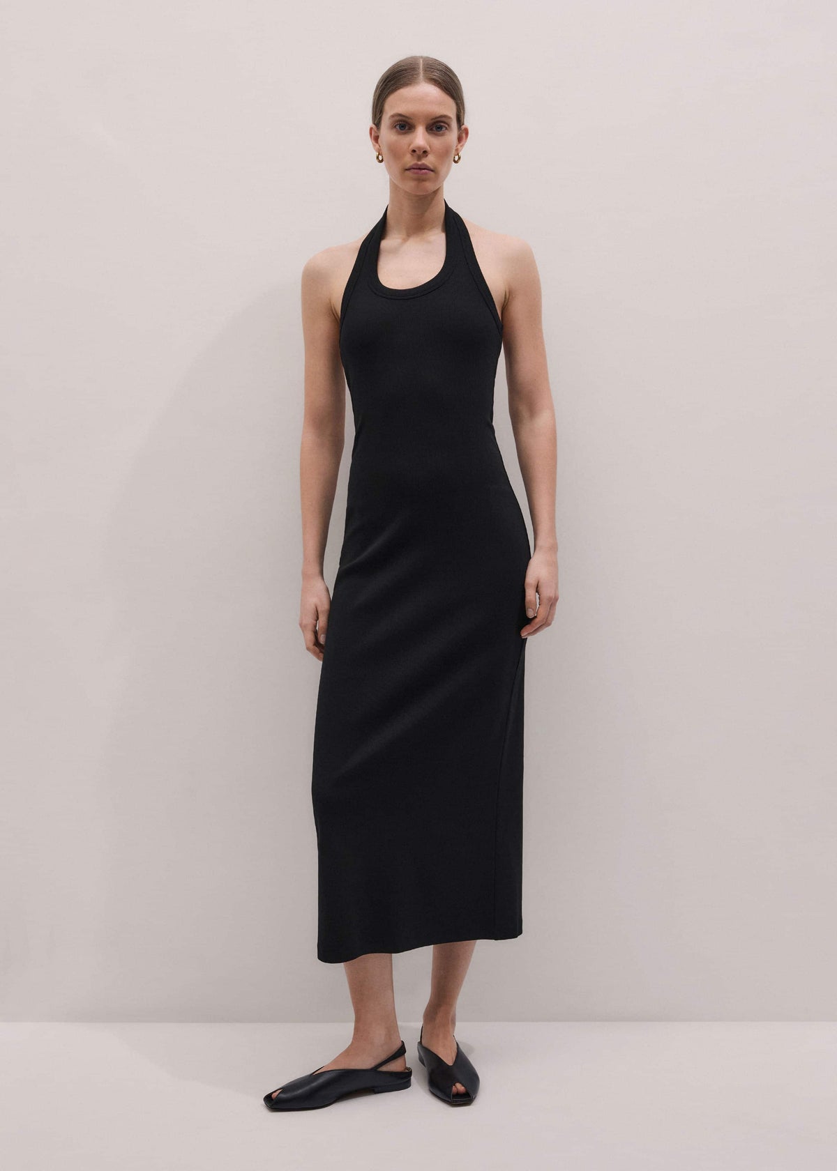 ME+EM Black Perfect Basic Dress