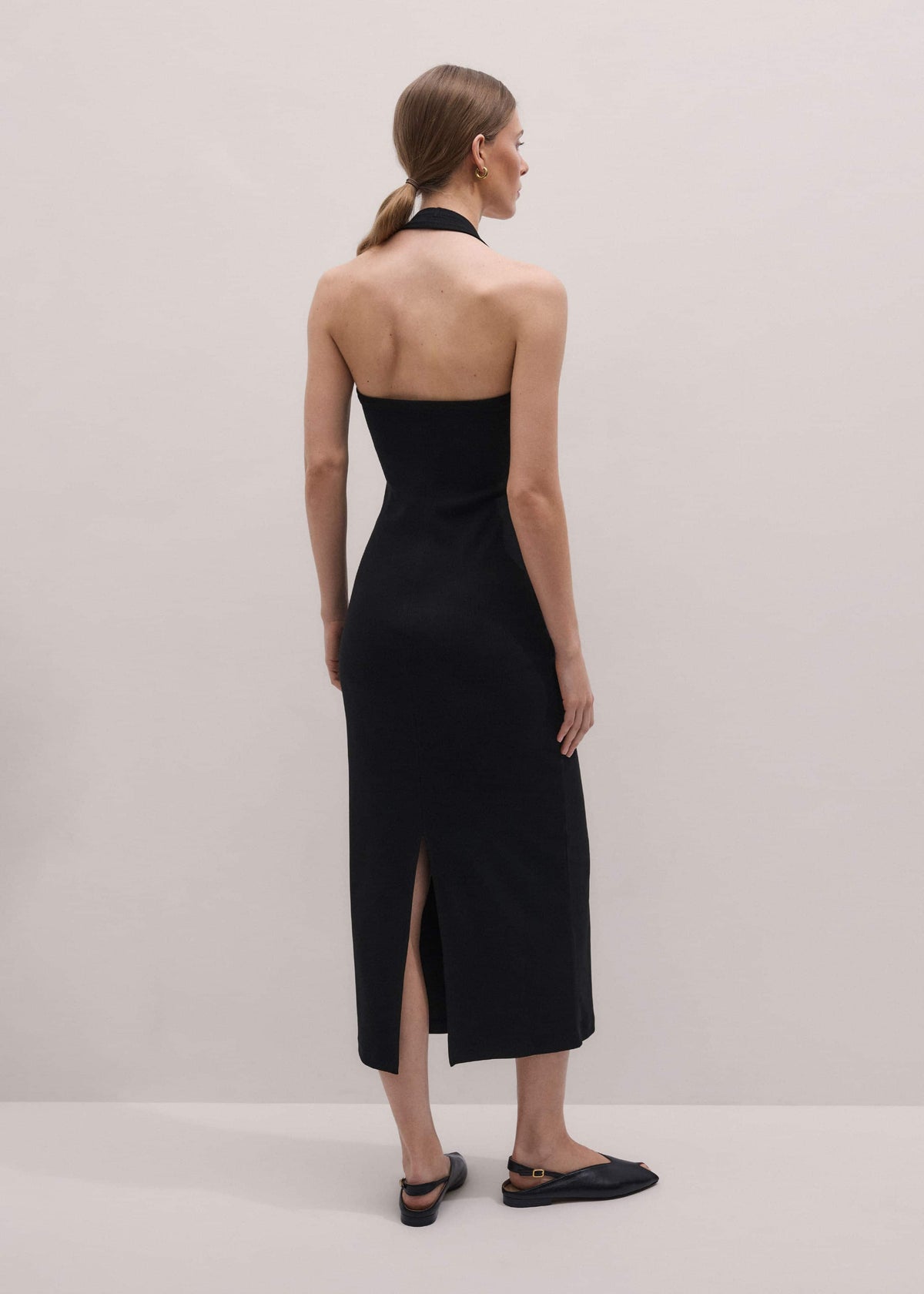 ME+EM Black Perfect Basic Dress