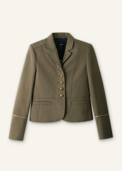 ME+EM Khaki Wear With Everything Fitted Utility Jacket
