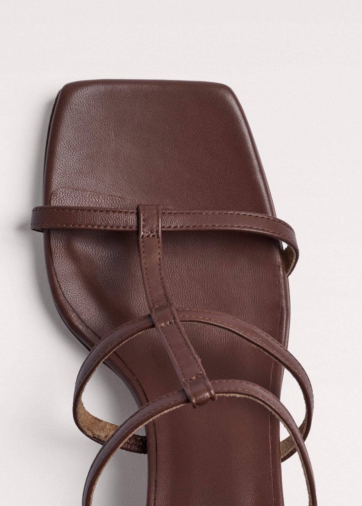 ME+EM Dark Brown Caged Occasion Sandal