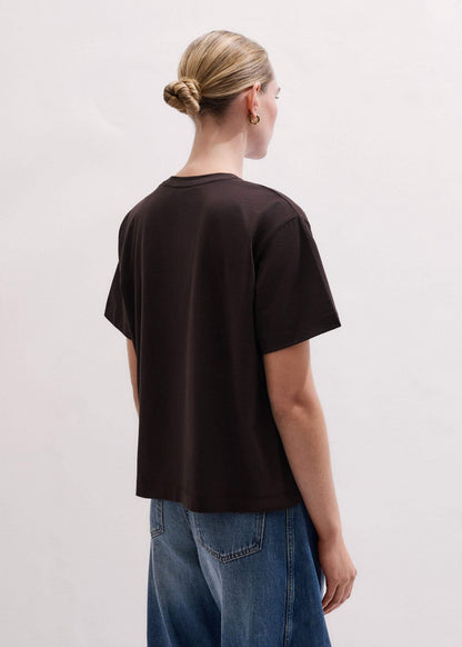 ME+EM Brown Oversized Tee