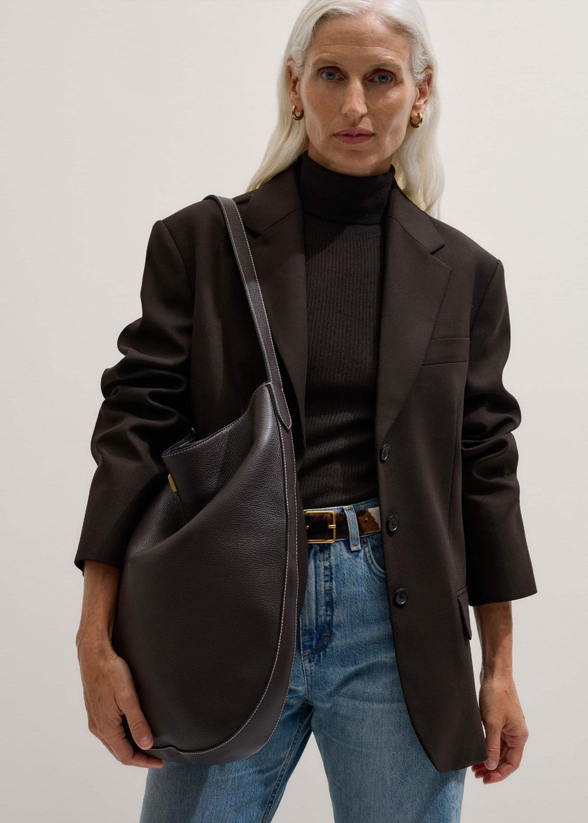 ME+EM Brown Clever Commuter Bag