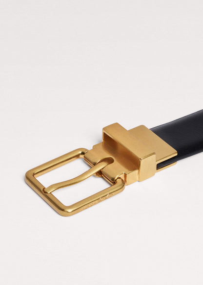 ME+EM Dark Cinnamon Reversible Belt