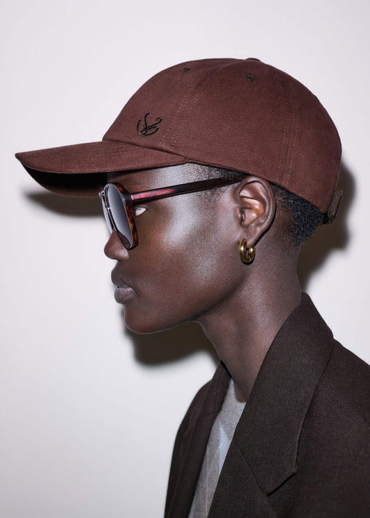 ME+EM Cinnamon Brown Soft Baseball Cap