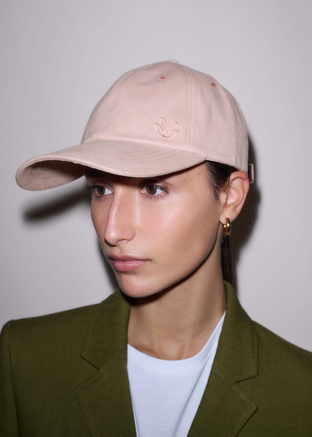 ME+EM Pink Soft Baseball Cap