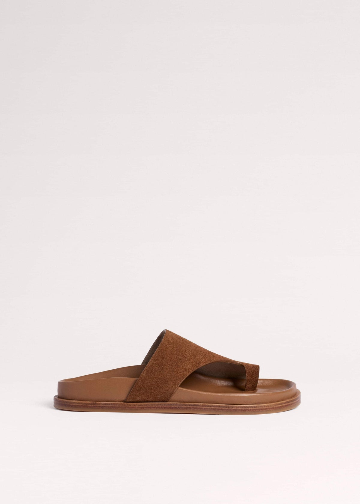 ME+EM Tan Brown Asymmetric Sandal