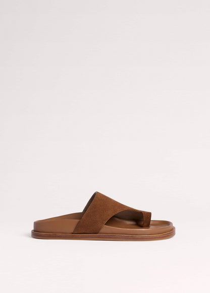 ME+EM Tan Brown Asymmetric Sandal