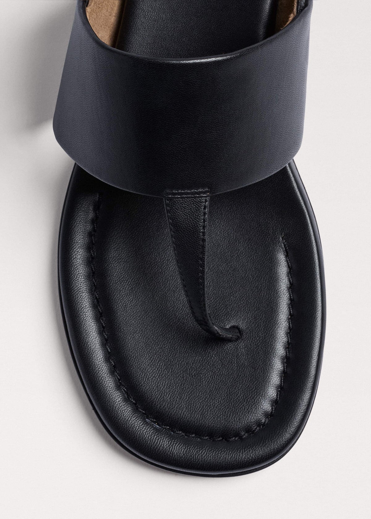 ME+EM Black Minimal Sandal