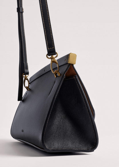 ME+EM Black Tailored Clutch Bag