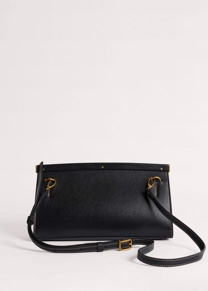 ME+EM Black Tailored Clutch Bag