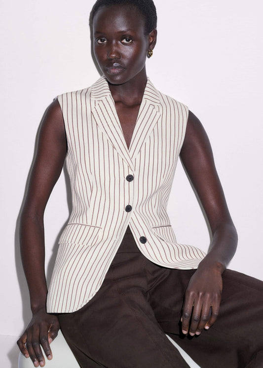 ME+EM Ivory Slim Vest