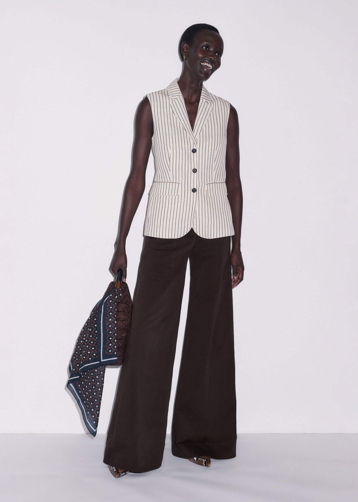 ME+EM Ivory Slim Vest