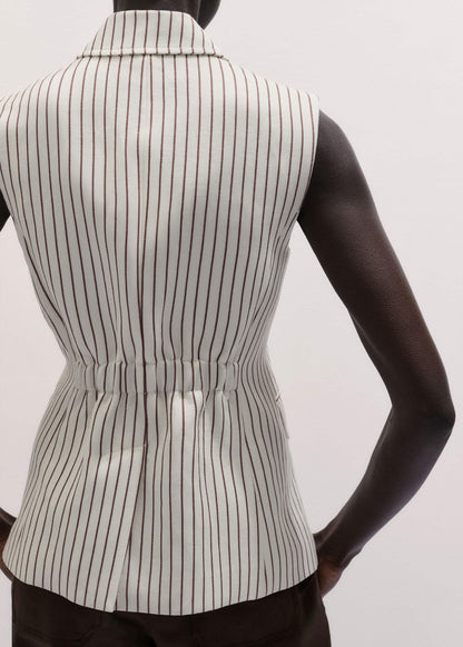 ME+EM Ivory Slim Vest