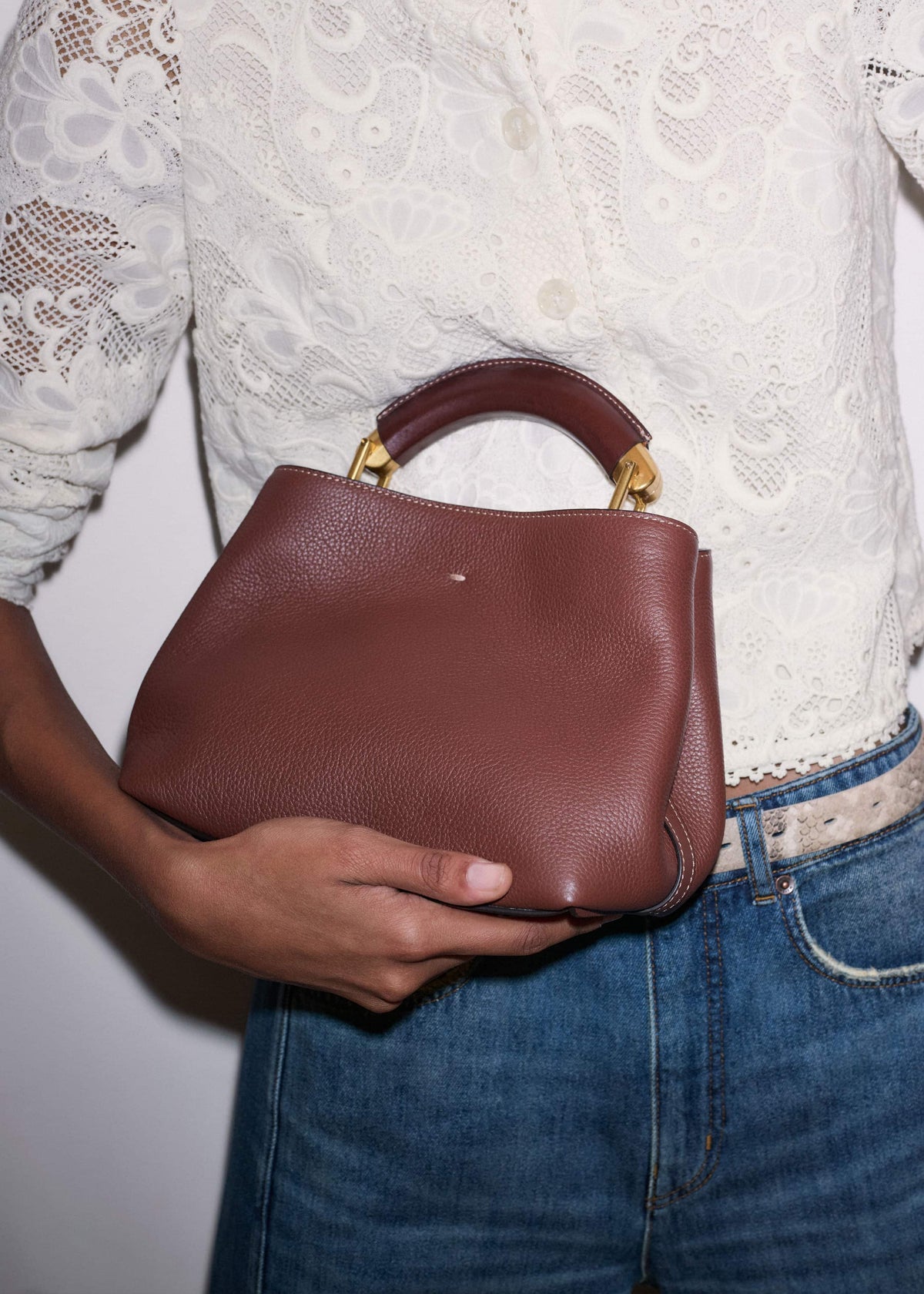 ME+EM Brown Mini Day Bag
