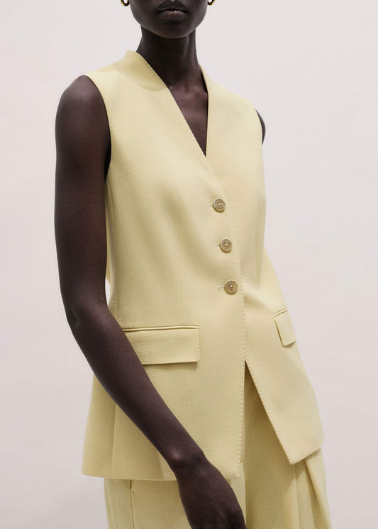 ME+EM Yellow Longline Vest