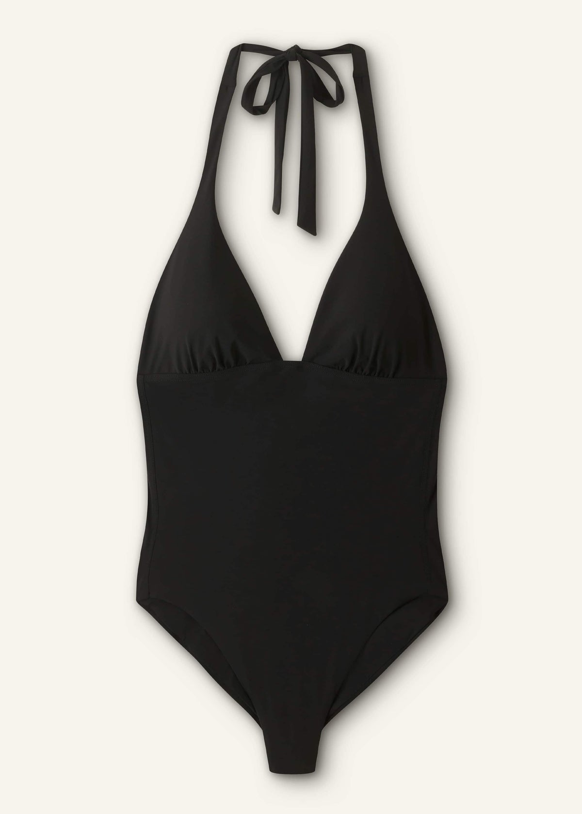 ME+EM Black Adjustable Halterneck Swimsuit