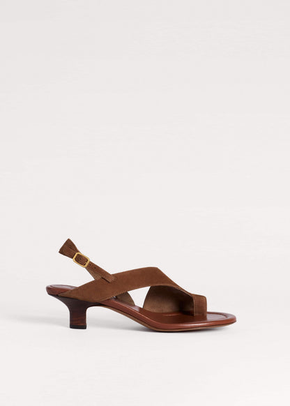 ME+EM Brown Asymmetric Heel